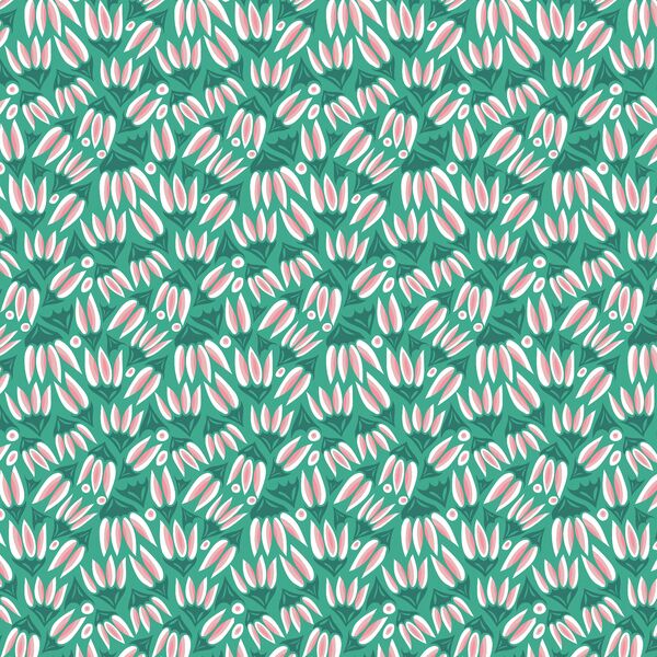 Blooms in Meadow Green