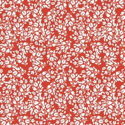 Frost Floral in Cardinal Red