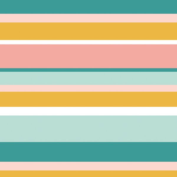 Melon Stripe in Glamorous
