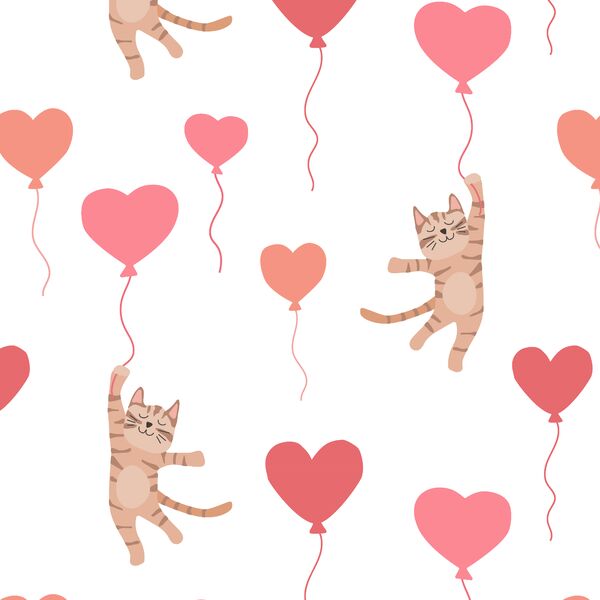 Large Cats in Love Ya