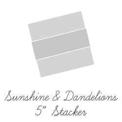 Sunshine & Dandelions 5" Square Pack