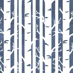 Birches in Midnight