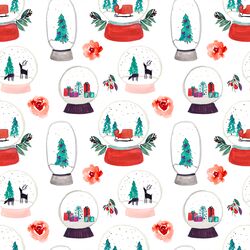 Snow Globe in White