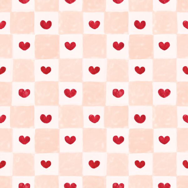 Valentine Checkerboard in Cupid