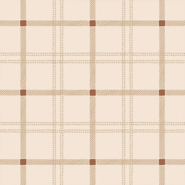 Twill Plaid in Dogwood