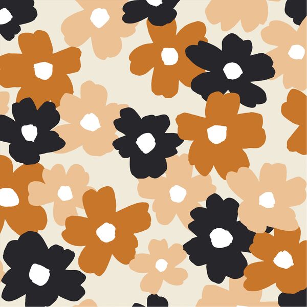 Large Fall Floral in Halloween