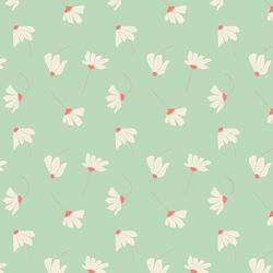 Scattered Daisy in Mint