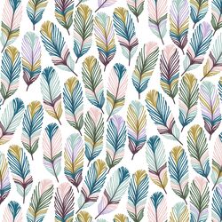 Feathers in Painted Unicorns