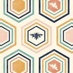 Hive Hexagon in Summer Garden