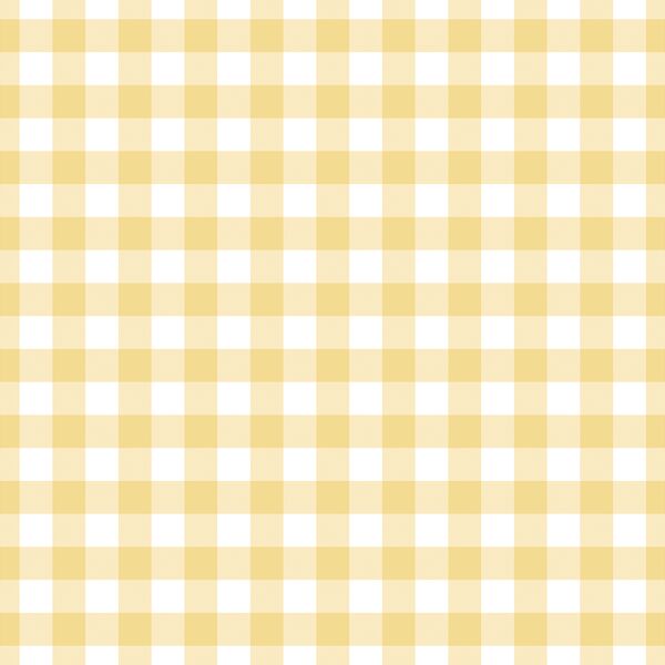 Large Summer Gingham in Afternoon Sunshine
