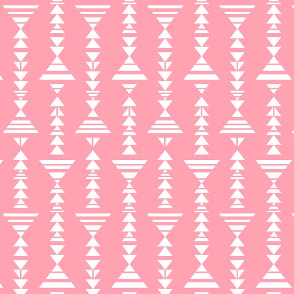 Little Tribal Stripe in Rose Pink