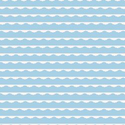 Ruffle Stripe in Blue