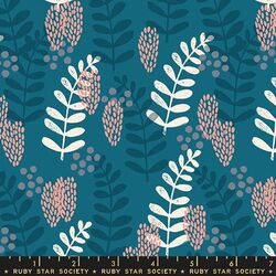 Fern Dell in Dark Blue