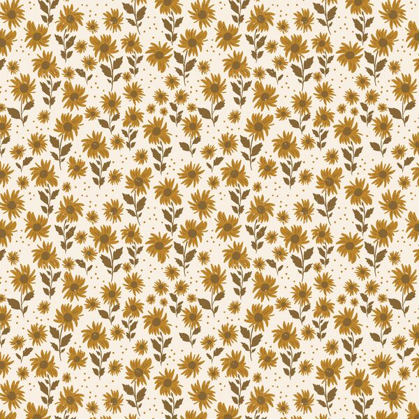 Sunflower Girl in Cream