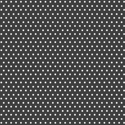 Winter Dot in White on Onyx