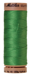 Vibrant Green (9136-1314) - Silk Finish Cotton 40wt - 164 Yards