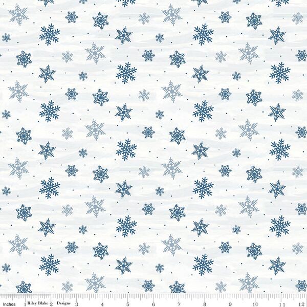 Snowflakes in Snow