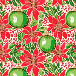 Merry Ornaments in Mistletoe