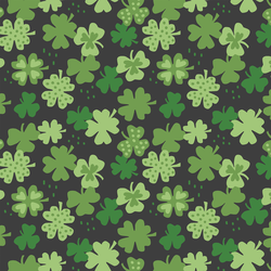 Shamrocks in Ebony