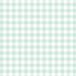 Gingham in Light Green