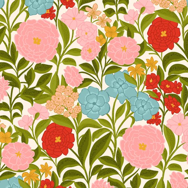 Blooming Vintage in Cream