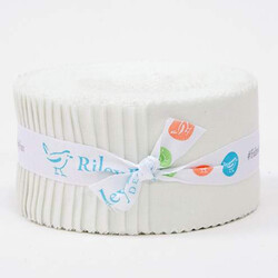 Confetti Cotton 2.5" Strip Roll in Off White