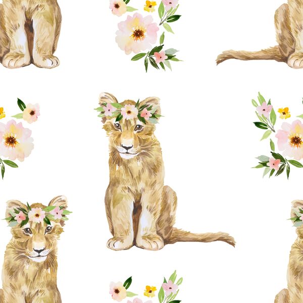 Spring Cub in Floral
