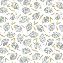Pinecones in Gold