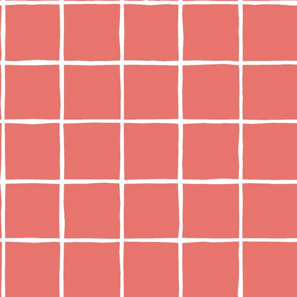 Windowpane in Living Coral