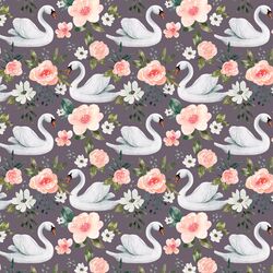 Little Swan in Plum