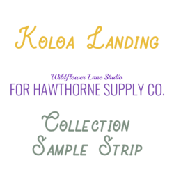 Koloa Landing Sample Strip