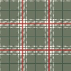 Winter Plaid in Mistletoe
