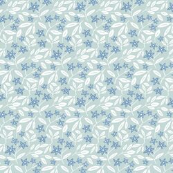 Garden in Soft Aqua