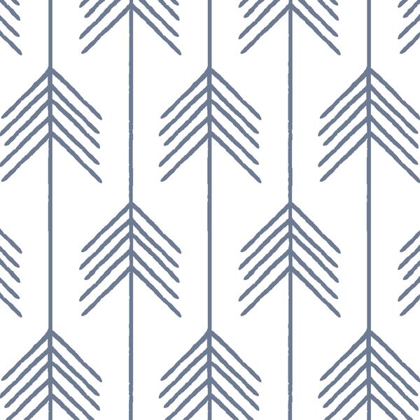 Vanes in Dove on White