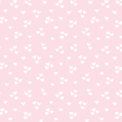 Lovely Hearts in Rose Pink