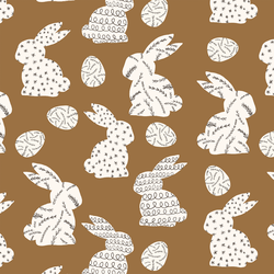Bunnies in Golden Glow
