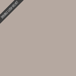 Double Lush Velvet Solid in Pewter