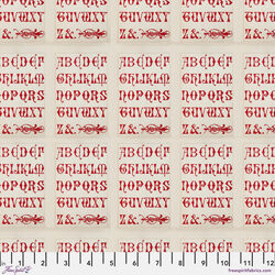 Typography in Red