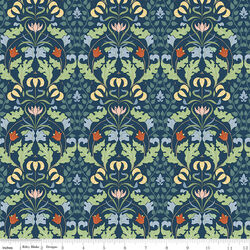 Tapestry in Navy