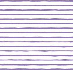 Artisan Stripe in Amethyst on White