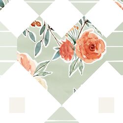 Large Patchwork in Light Sage