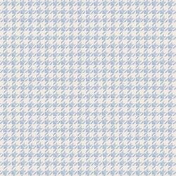 Striped Houndstooth in Blue Skies