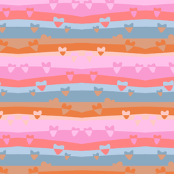 Falling Sugar in Striped