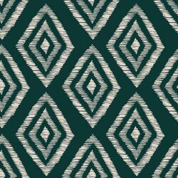 Large Ikat Diamonds in Verdant