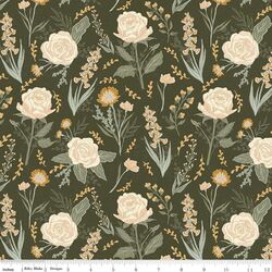 Cottage Floral in Green