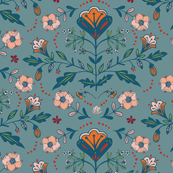 Folk Flower in Harmony