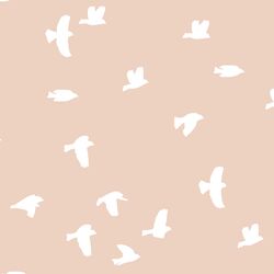 Flock Silhouette in Shell