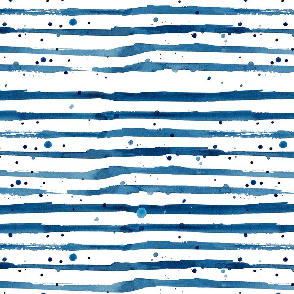 Dash Stripe in Tide Pool