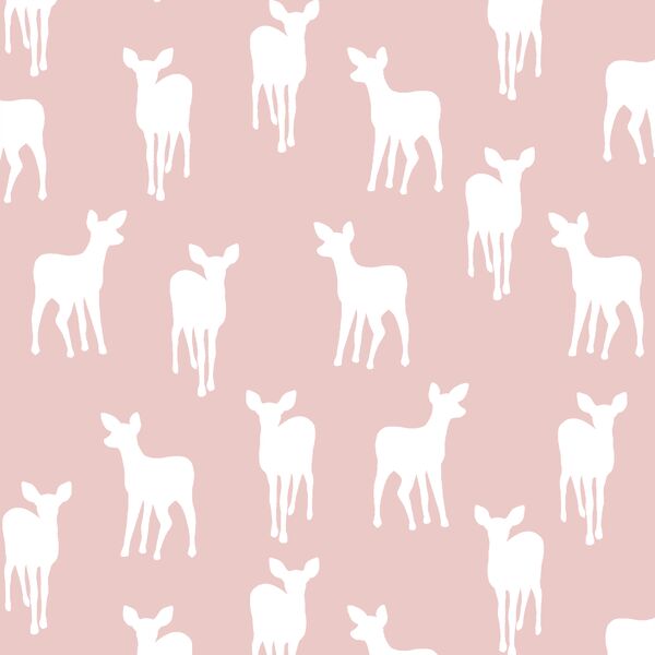 Fawn Silhouette in Blush