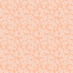 Little Tea Roses in Soft Apricot